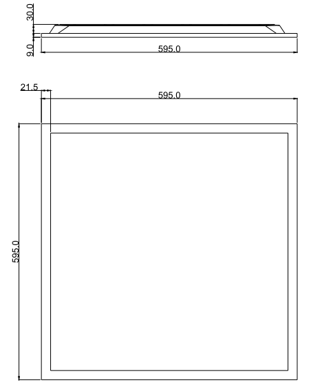 LED panel manufacture