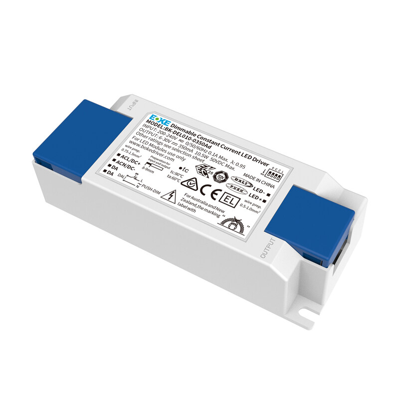 Boke Constant Current Independent Dimmable Driver DEL Series DALI-2+Push