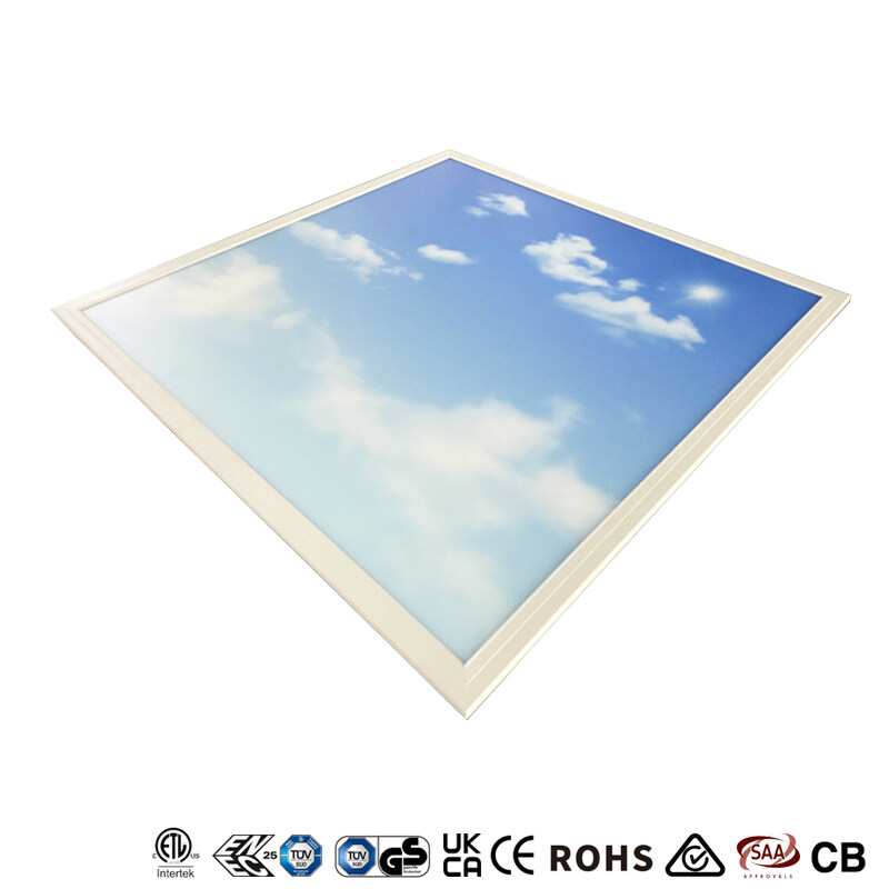 Sky led panel with frame
