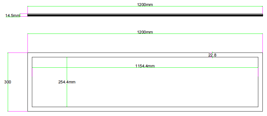 LED panel manufacture