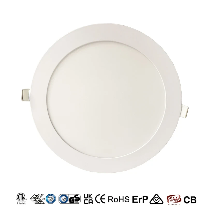 recessed LED panel light