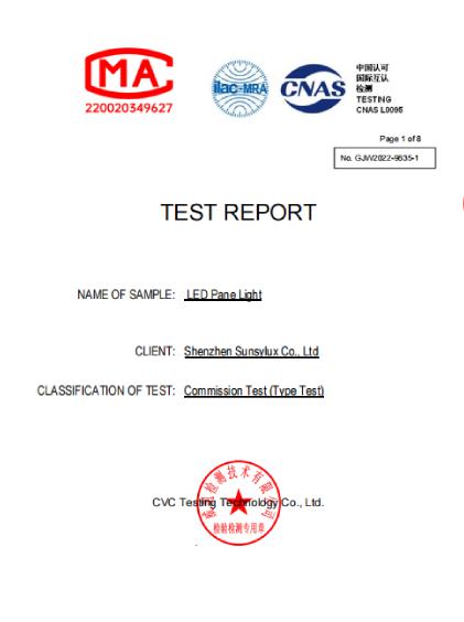 RG0 Blue Light Hazard Test Report