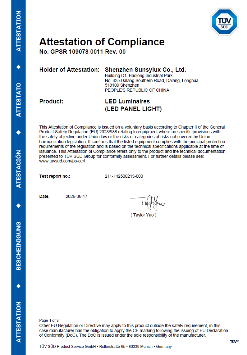 CE-LVD for Back-lit LED Panel